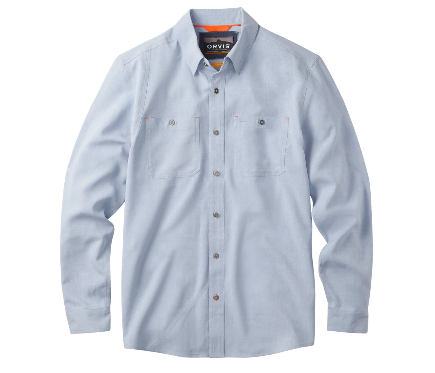 Men's Orvis Chambray Shirt - Image 2